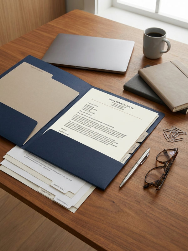 Demand Letter With Instructions